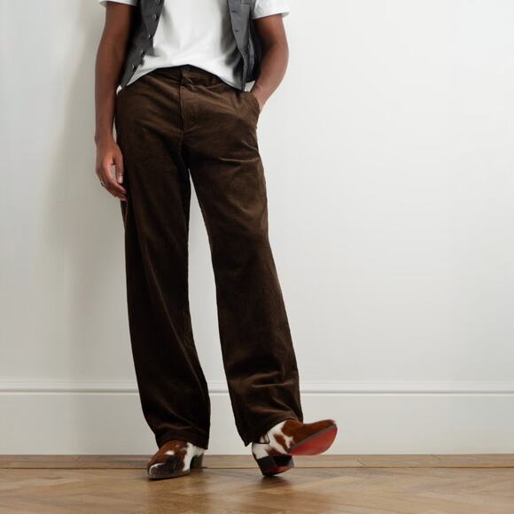 Christian Louboutin Cheliviss Low Boots - Hair-on Calf - Brown White - 41 $1795 - Picture 8 of 8